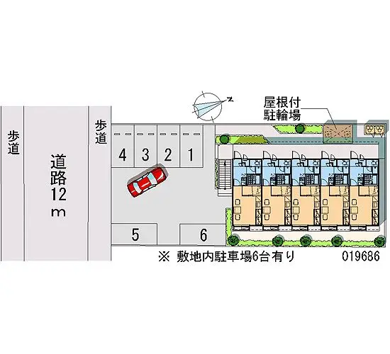 津島市立込町２丁目 月極駐車場